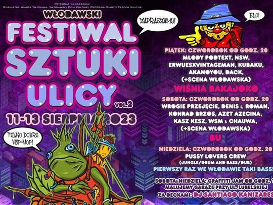 Włodawski Festiwal Sztuki Ulicy po raz drugi