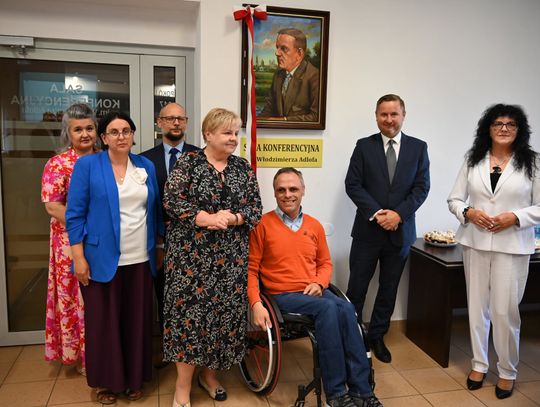 Włodzimierz Adlof patronem sali konferencyjnej włodawskiego starostwa