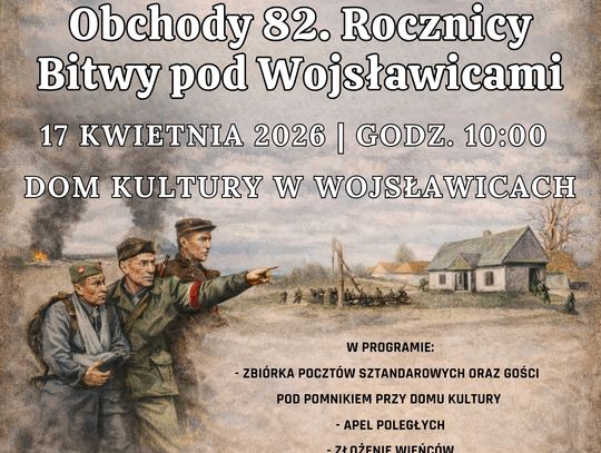 Uroczystość rozpocznie się o godzinie 10:00 przy Domu Kultury w Wojsławicach, stanowiąc centralny punkt obchodów o charakterze patriotycznym i edukacyjnym.