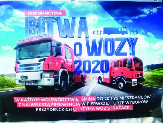 Wozy strażackie za frekwencję. Wyborczy pożar w PiS