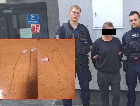 Wróciła po złoto. 46-latka z Chełma znów okradła ten sam sklep jubilerski [FILM]