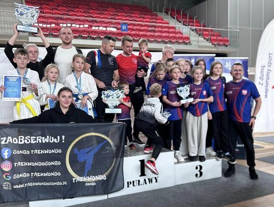 Wrócili z górą medali