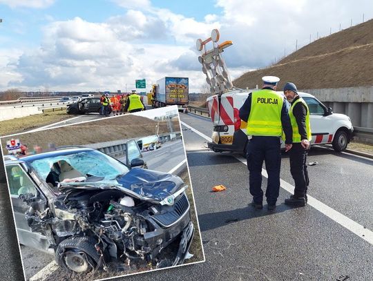 Tragiczny wypadek na obwodnicy Lublina. Pas w kierunku Chełma był zablokowany [WIDEO]