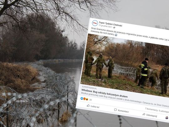 Z brzegu Bugu znikną zasieki. Demontaż drutu ruszy w najbliższych dniach