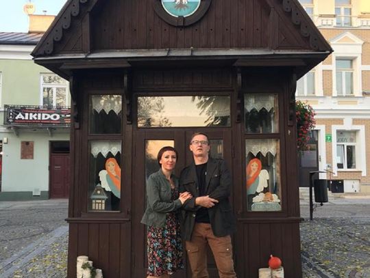 Zabytkowy kiosk... Pod aniołami