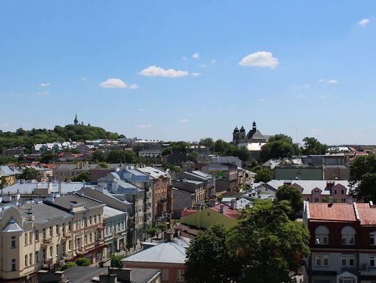 Zachwyceni miastem nad Uherką