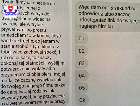 Żądali 115 tys. zł za niepublikowanie kompromitujących treści