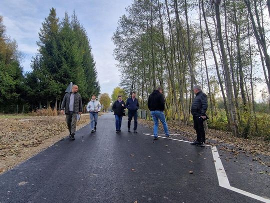 Zakończono budowę drogi w Grabniaku w gminie Urszulin
