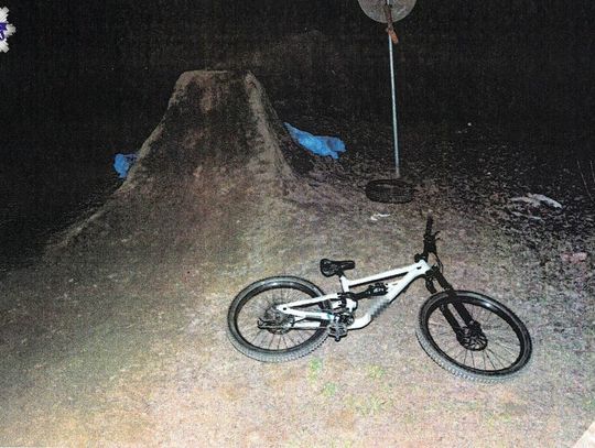 Wypadek 13-latka na rowerowym torze przeszkód. Śmigłowiec zabrał go do szpitala