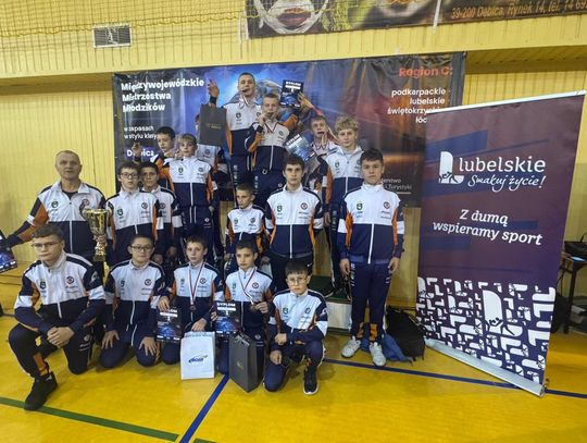 Zapaśnicy Cementu Gryfa Chełm triumfowali w Dębicy