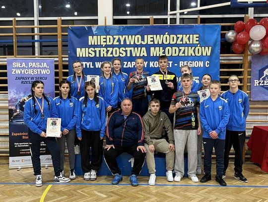 Zdjęcie zapaśników MLUKS Włodawa