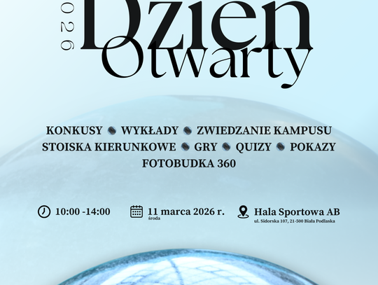 Zaproszenie na Dzień Otwarty Akademii Bialskiej - 11 marca 2026 r.