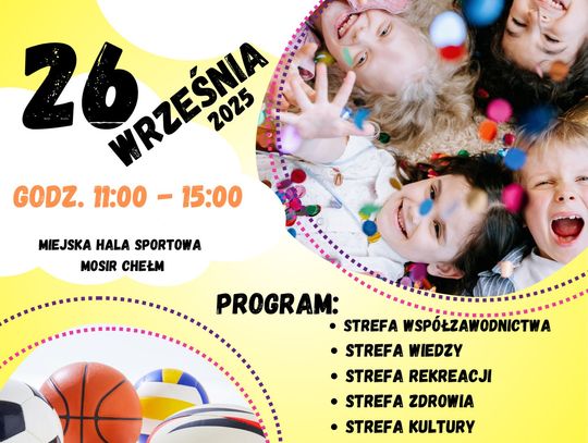 Zbliża się festyn "Rodzinna strefa aktywności"