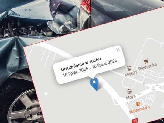 Zderzenie dwóch aut na DK17 w Krasnymstawie. Jedna osoba w szpitalu. Droga całkowicie zablokowana!