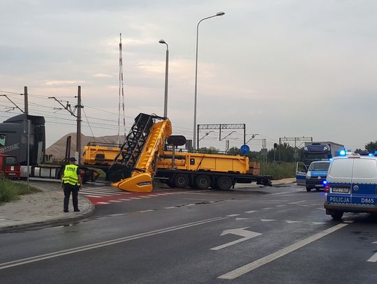 Żelastwo zablokowało przejazd