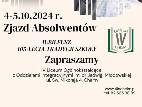 V Zjazd Absolwentów IV LO w Chełmie