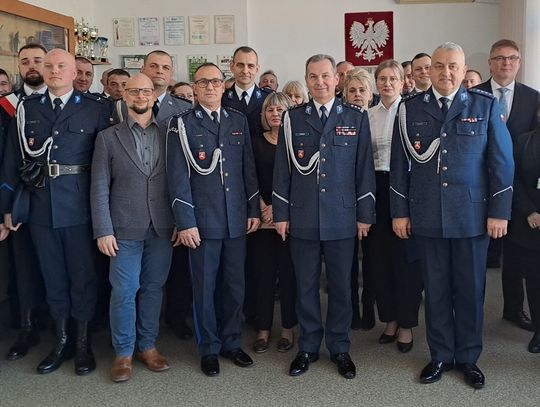 Zmiana warty we włodawskiej komendzie. Policjanci mają nowego szefa. Grzegorz Kuter na emeryturze