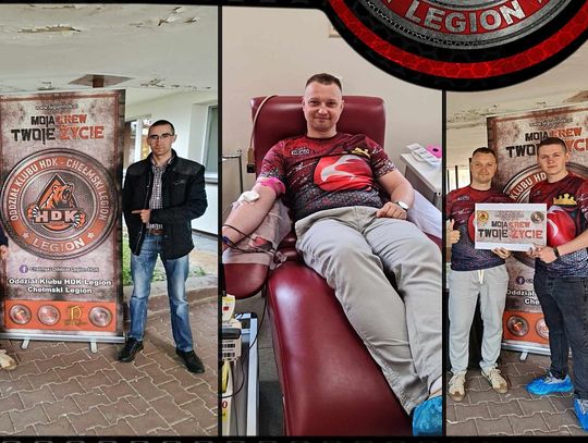 Zostań bohaterem - oddaj krew. HDK Legion zaprasza we wtorek do RCKiK w Chełmie