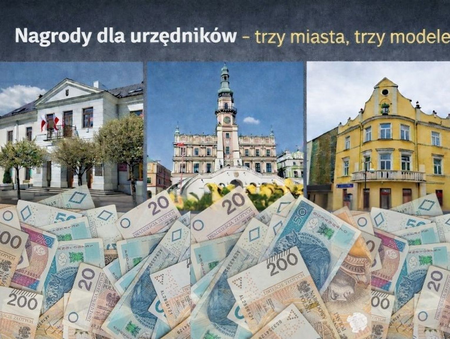 Nawet 15 tys. zł nagrody dla urzędnika. Sprawdziliśmy trzy miasta regionu: Chełm, Zamość i Białą Podlaskę