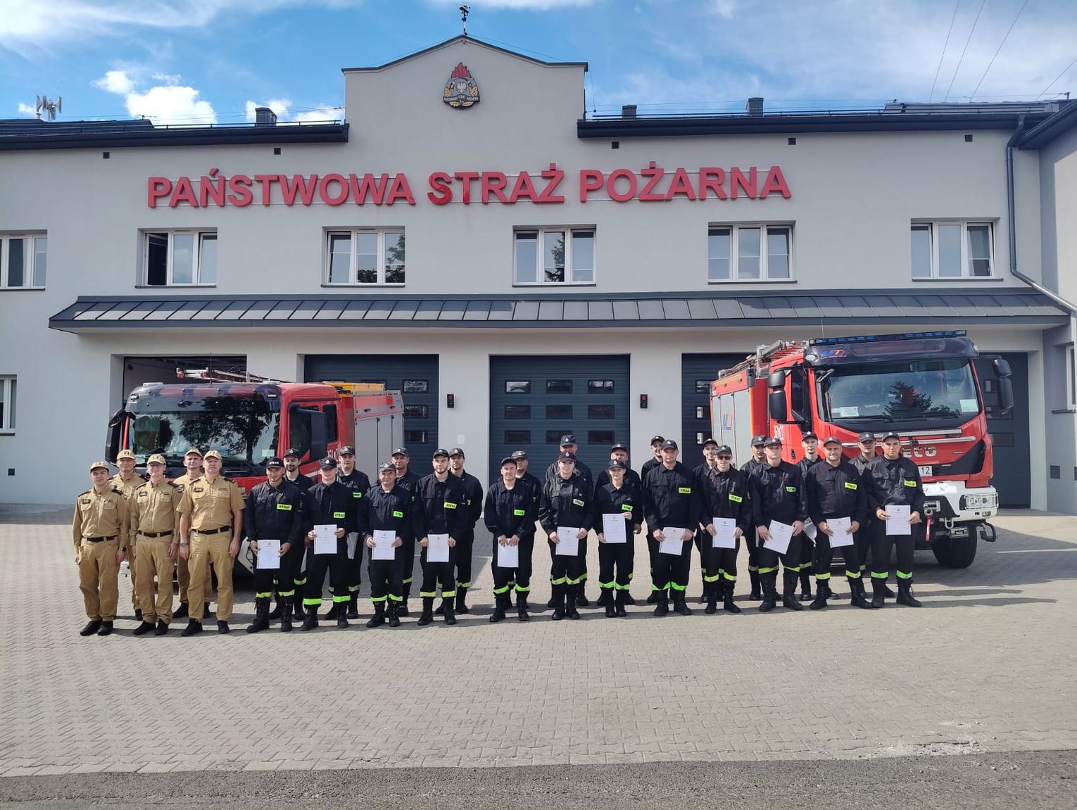 23 nowych strażaków-ratowników zasiliło szeregi OSP w powiecie chełmskim