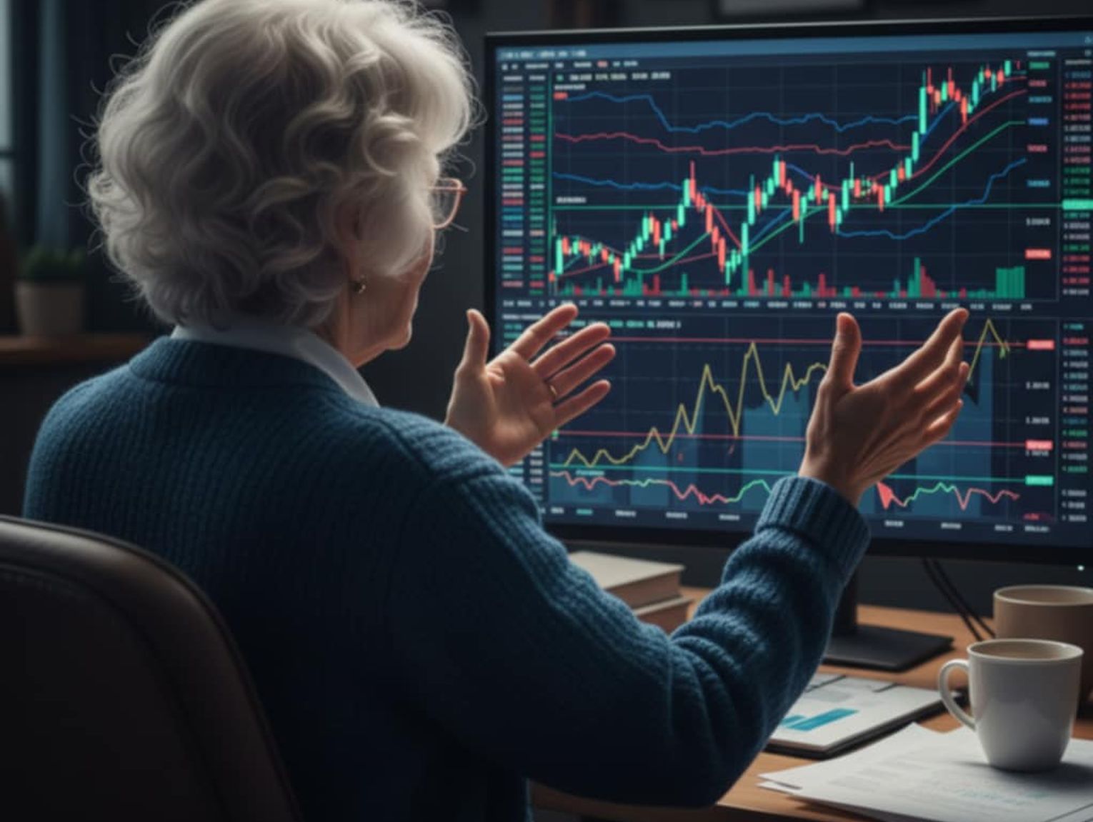 74-latka z powiatu krasnostawskiego chciała być giełdowym rekinem