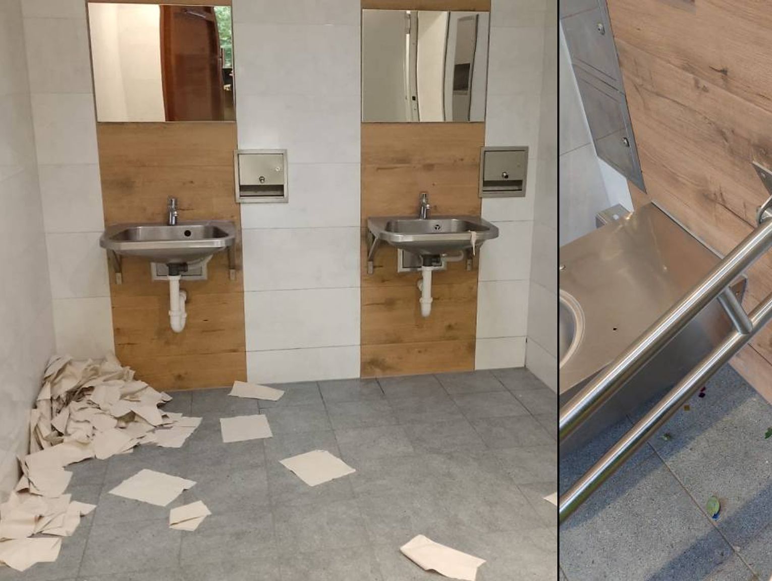 Akt wandalizmu w Chełmie: Pawilon rodzica niszczony i zaśmiecany!