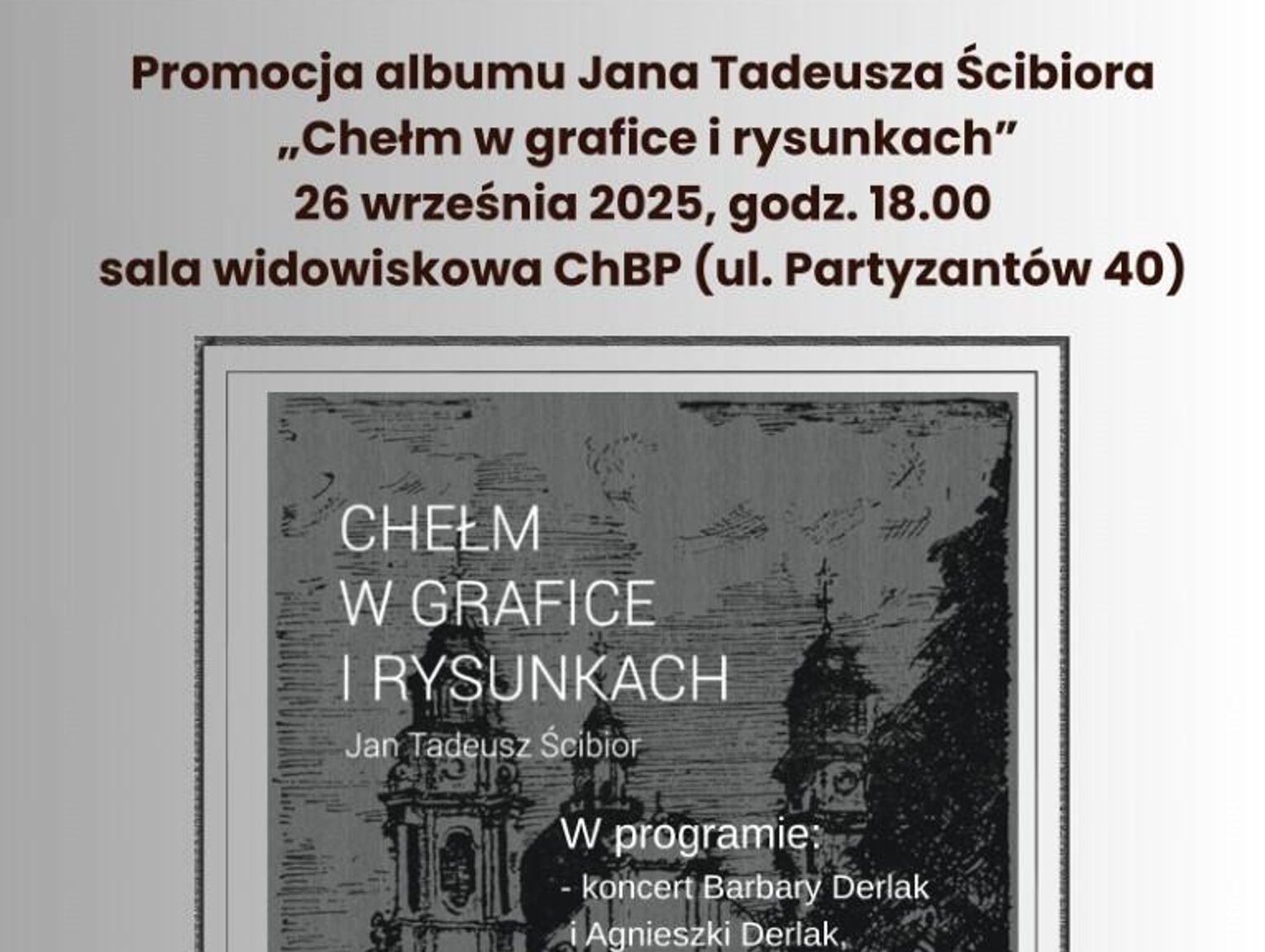 Album upamiętniający Chełm sprzed lat