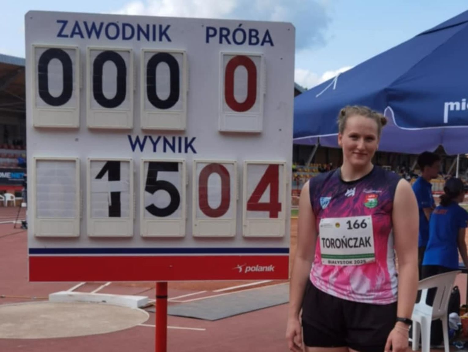 Aleksandra z kolejnym wyczynem
