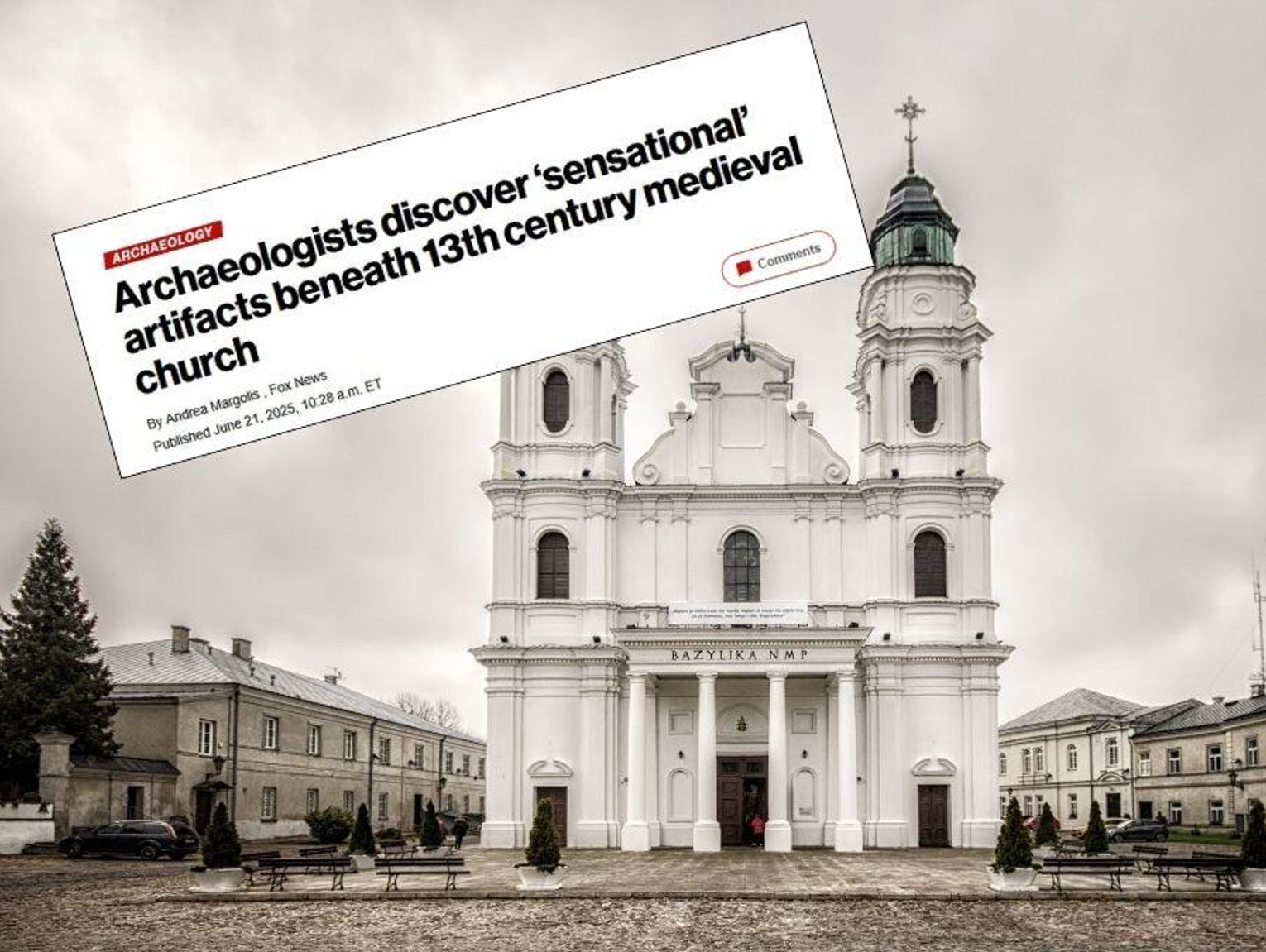 Amerykański „New York Post” pisze o sensacyjnym odkryciu w Chełmie