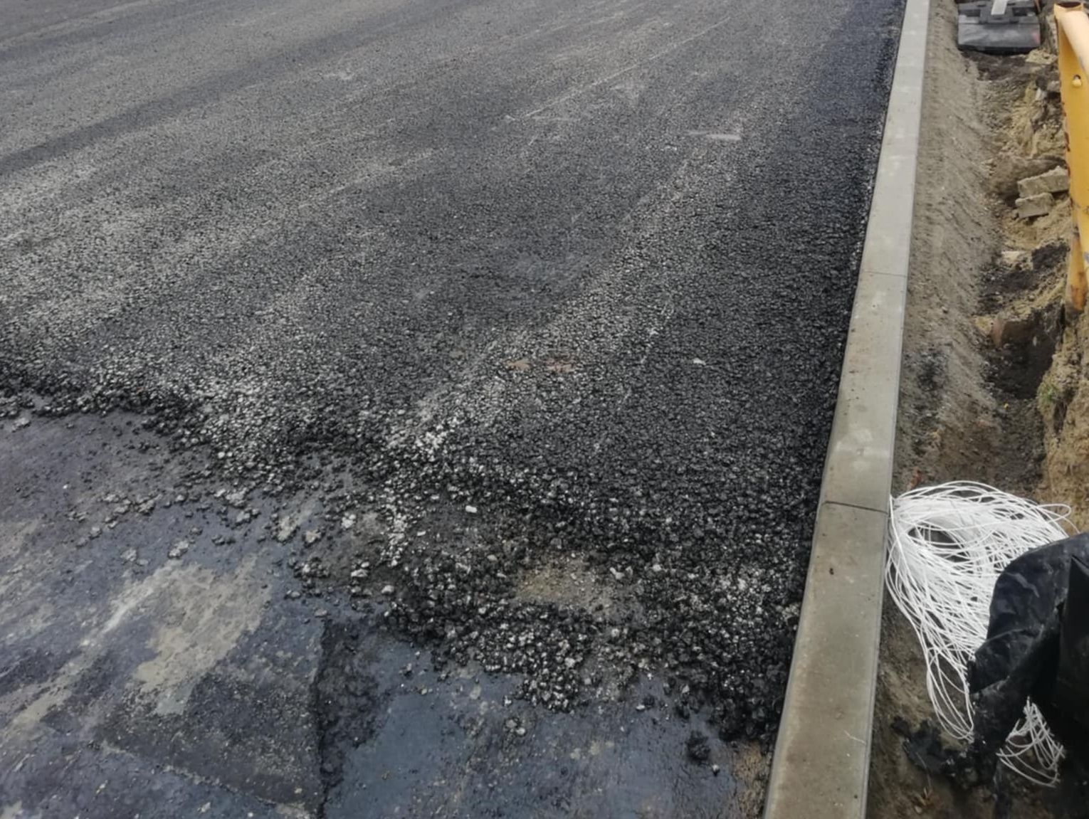 Chełm. Asfalt położą w grudniu? „Jeżeli temperatura będzie około zera, można”
