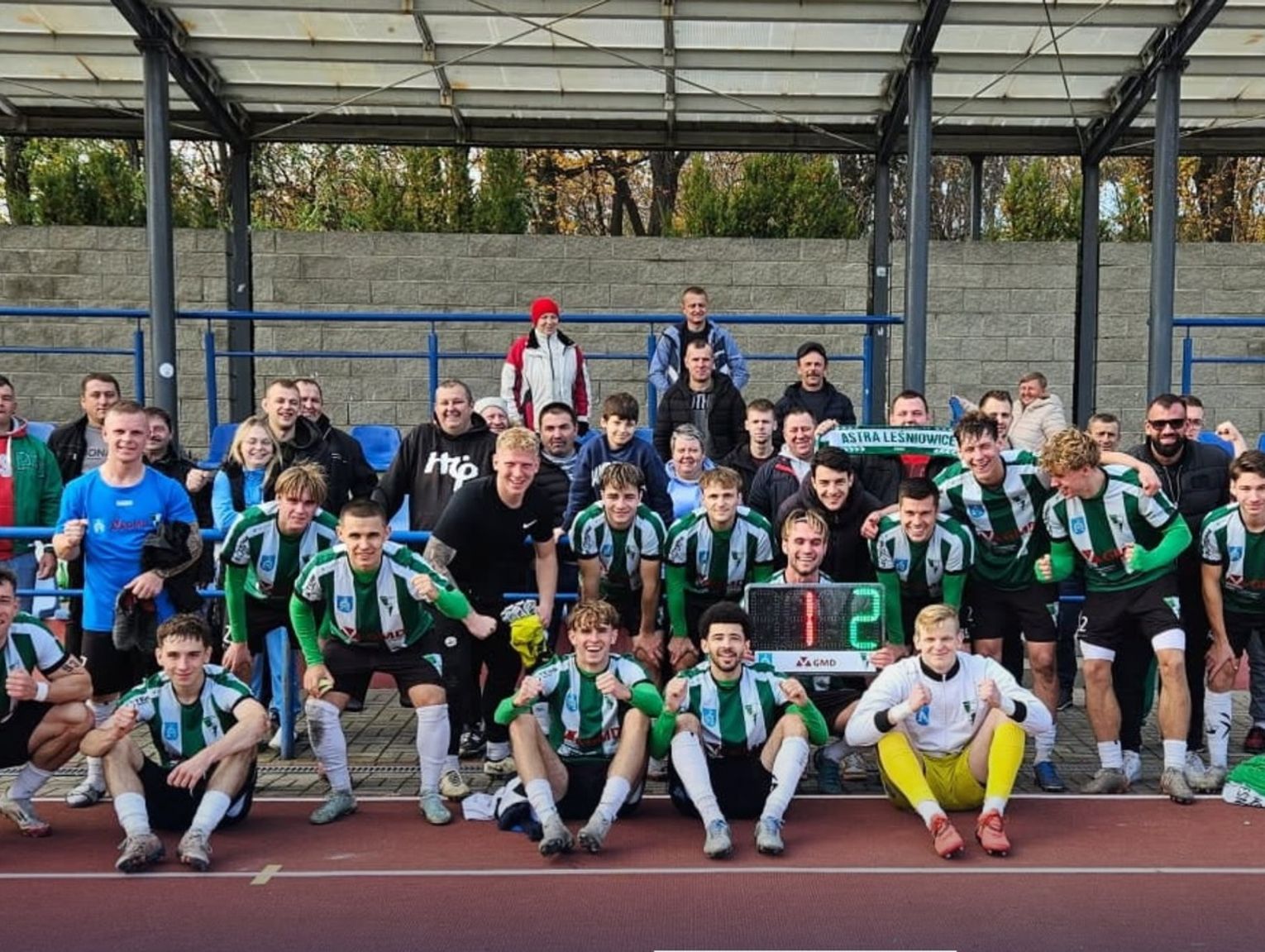 Astra Leśniowice znów na czele stawki