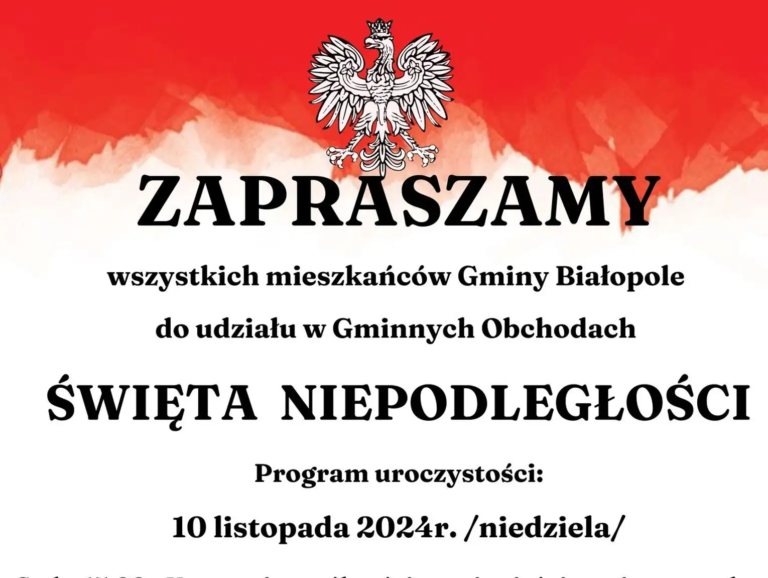 Białopole świętuje Niepodległość