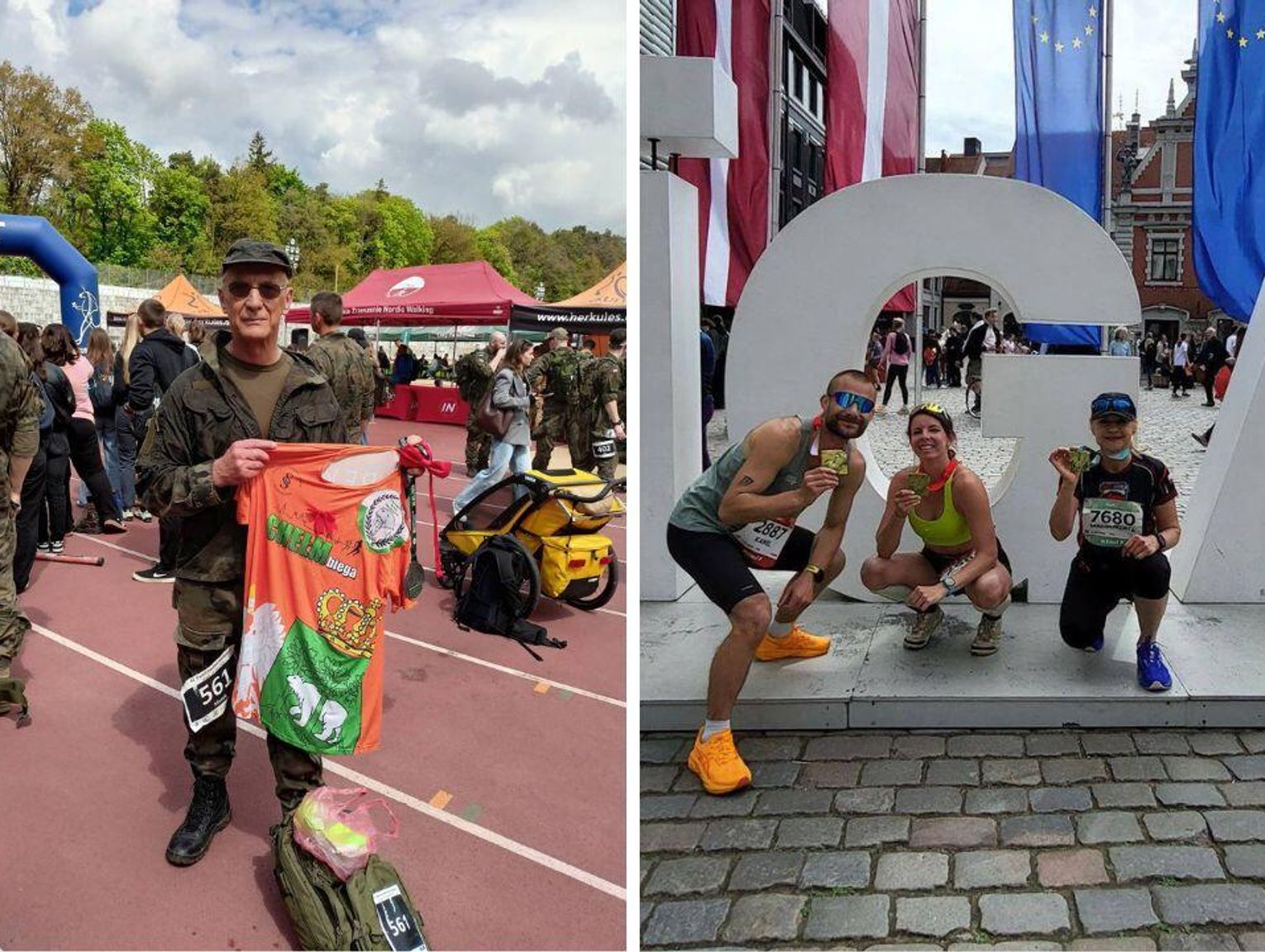 Biegali w kraju i za granicą