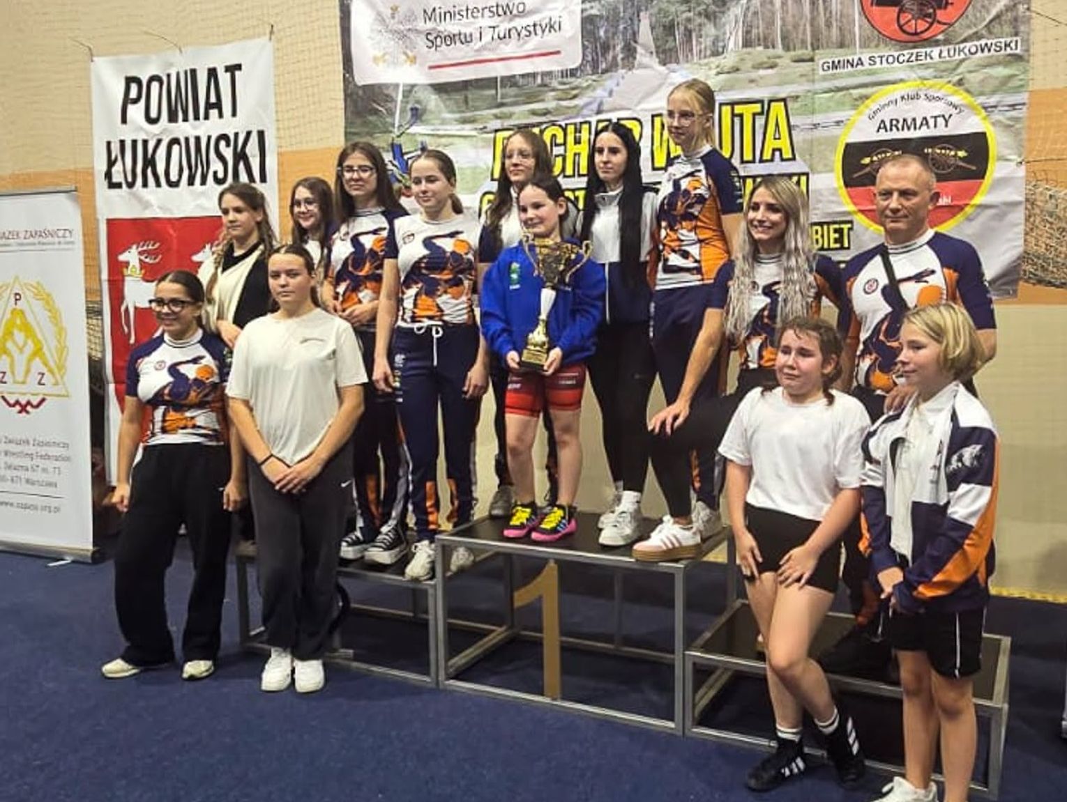 Cement Gryf Chełm na podium w Łukowie