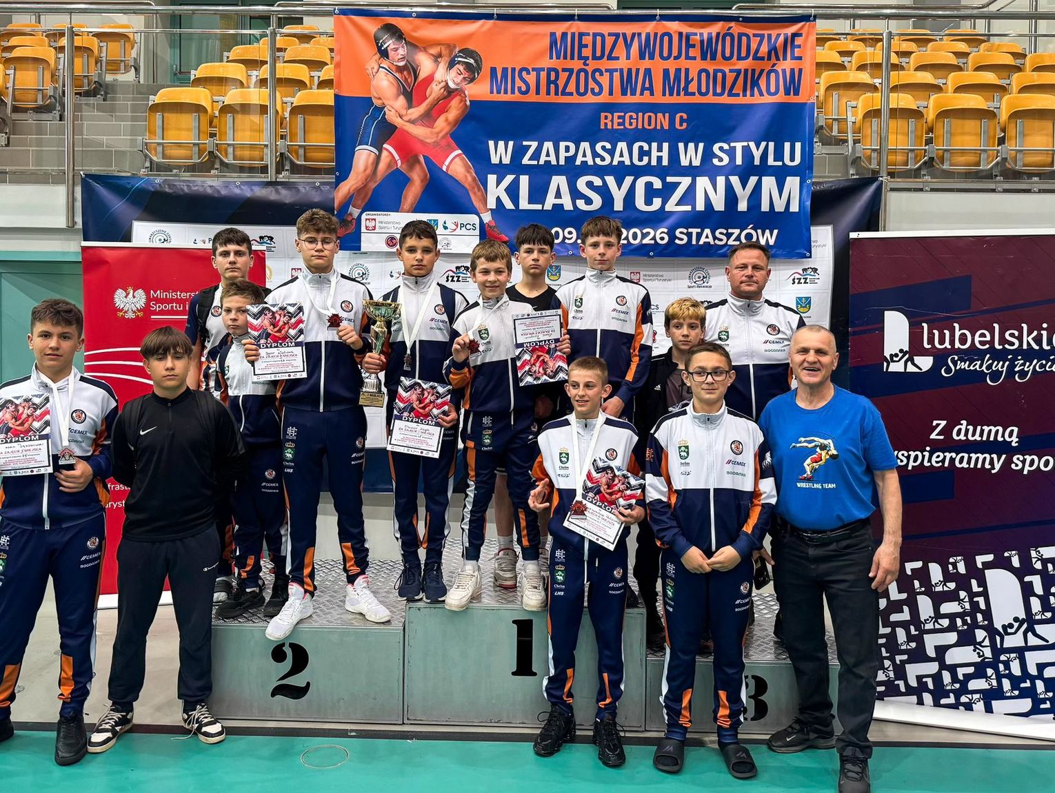 Cement Gryf Chełm najlepszy w Regionie C