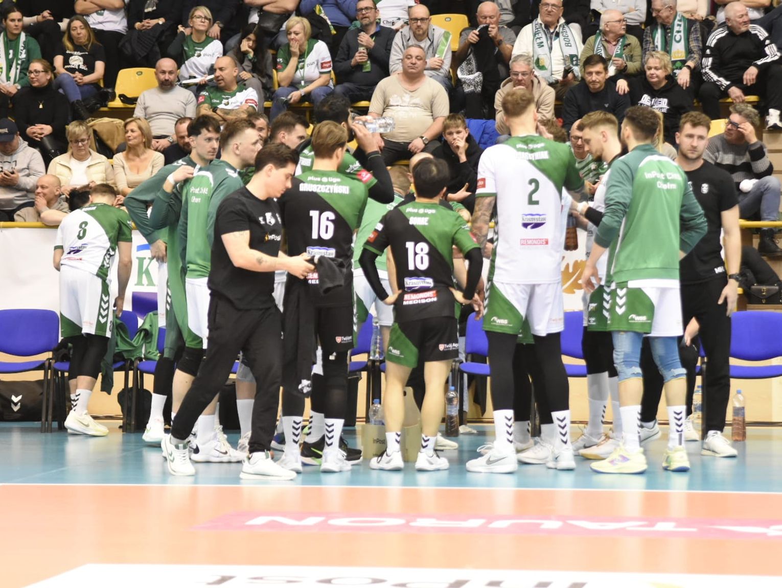 Cenny punkt InPostu ChKS Chełm po przegranej 2:3 z Jastrzębskim Węglem