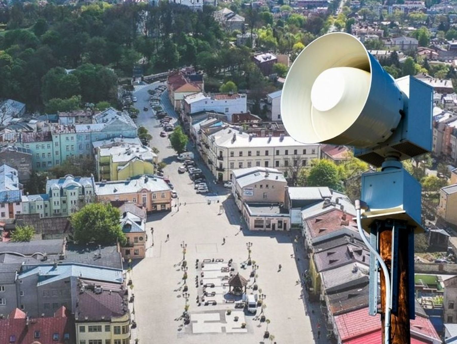 Chełm. Alert, syreny i chaos informacyjny. „Zagrożenie atakiem z powietrza” wywołało poważny niepokój