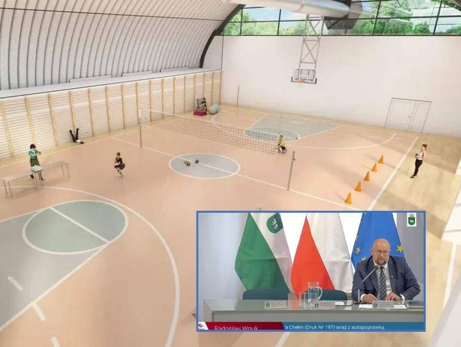 Chełm dołoży ponad 1,6 mln zł do boiska przy II LO. Dwie hale z listy wypadły