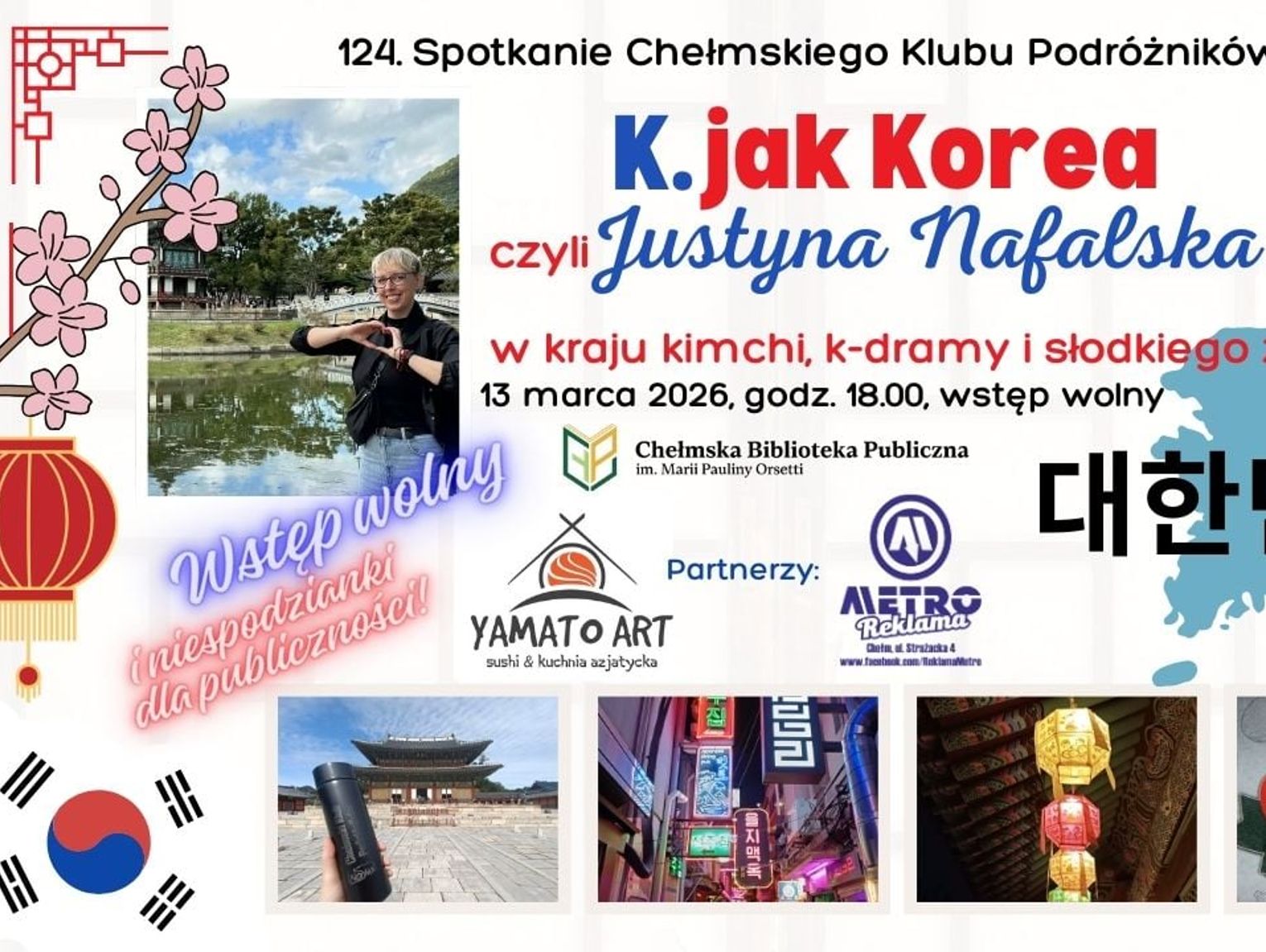 Chełm. Fenomen Korei Południowej tematem 124. spotkania Chełmskiego Klubu Podróżników