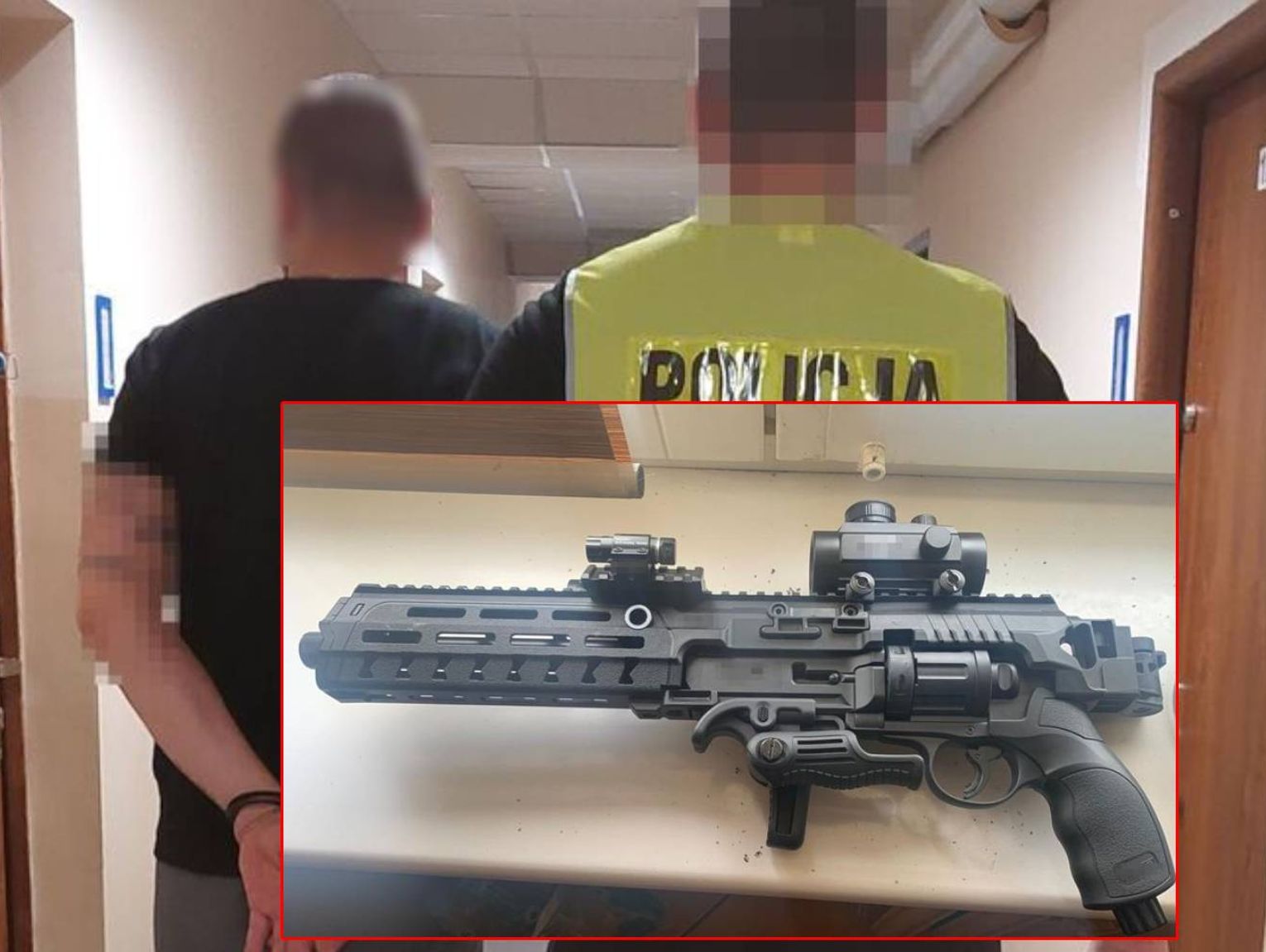Chełm. Groził 15-latkowi bronią i nękał go w sieci. Agresywny 38-latek w rękach policji