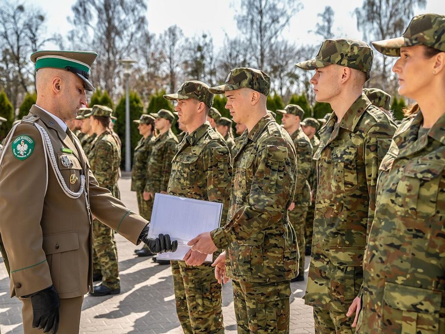 Chełm. Nowi funkcjonariusze Straży Granicznej ślubowali [ZDJĘCIA, FILM]