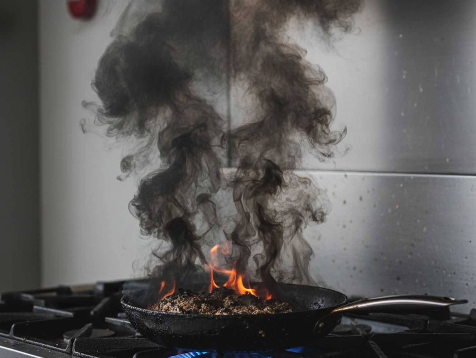 Chełm. Śmierć podczas gotowania. Strażacy wezwani do zadymionej kuchni