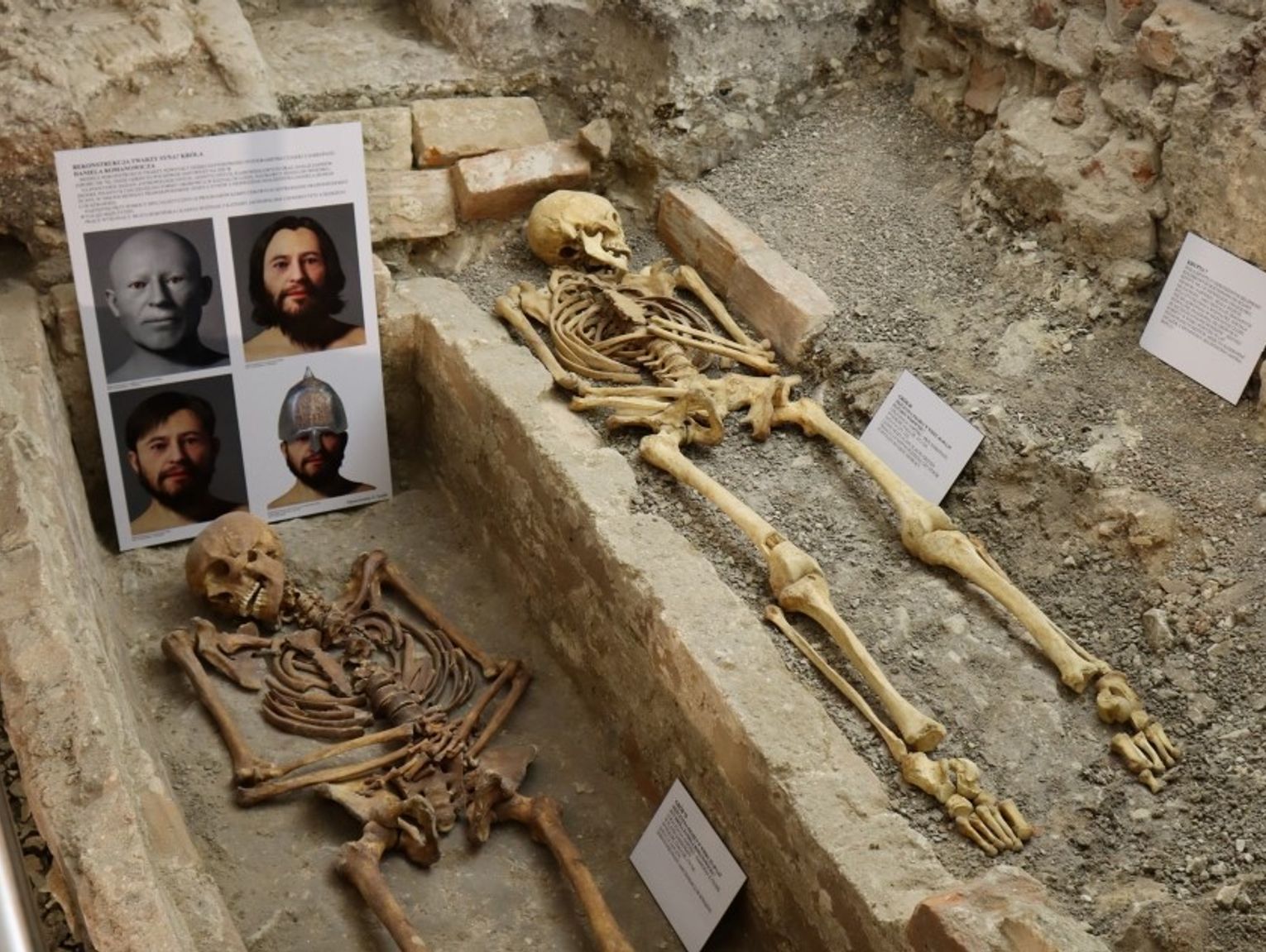 Chełm sprzed 700 lat ma dziś twarz. Niezwykłe rekonstrukcje w podziemiach bazyliki