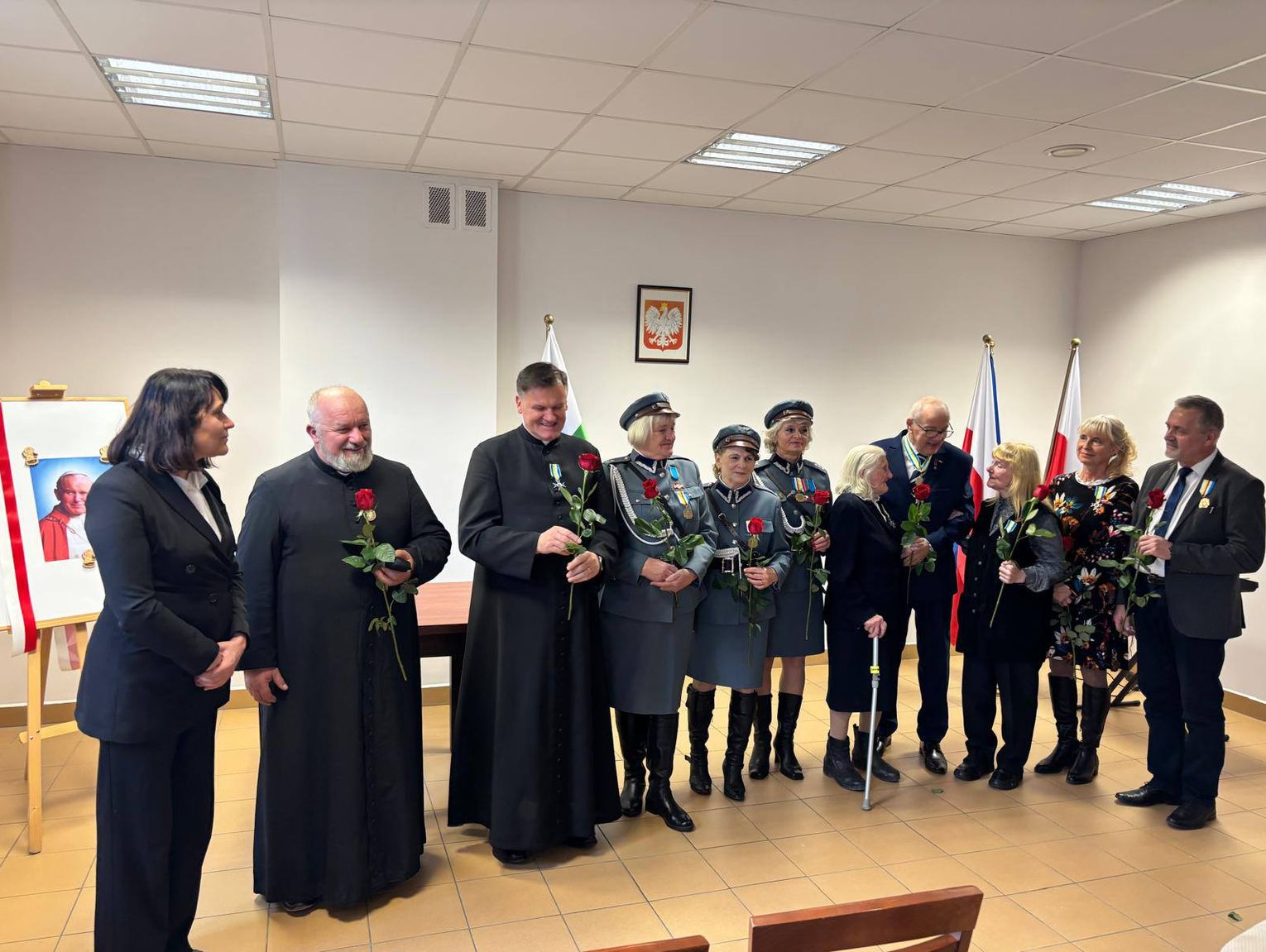 Chełm. Uroczyste wręczenie odznaczeń Stowarzyszenia „Pamięć Jana Pawła II” [Zdjęcia,FILM]