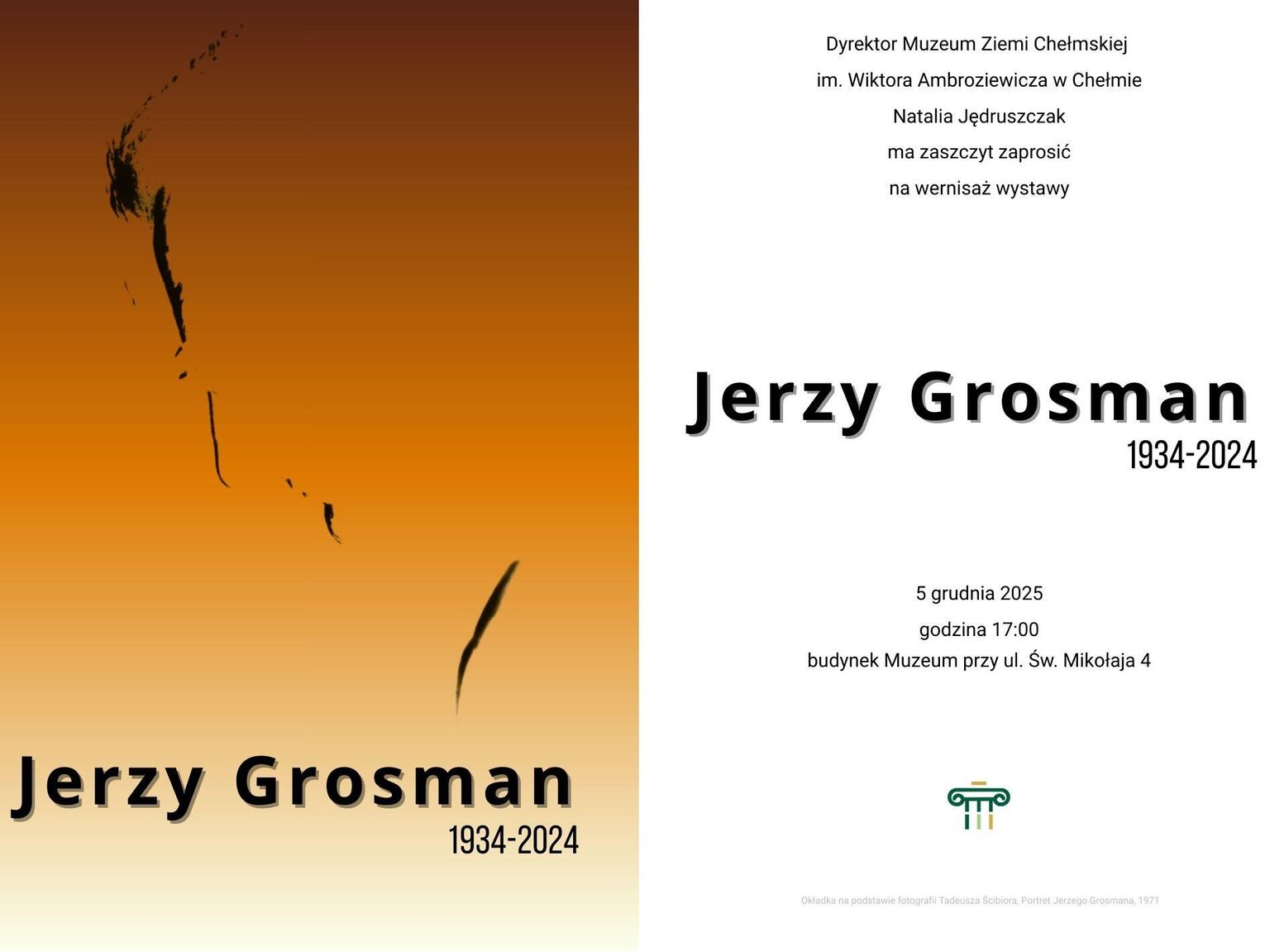 Chełm. Wystawa prac Jerzego Grosmana