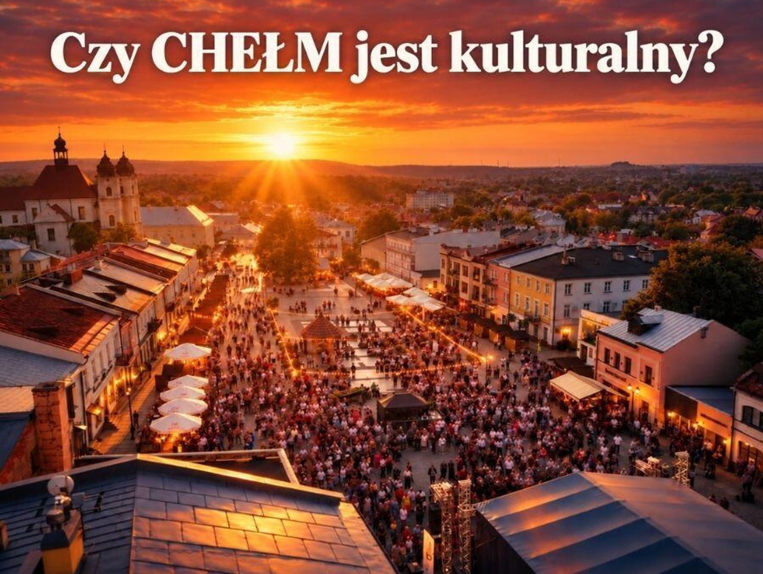 Chełmianie mniej czytają, ale tłumnie chodzą na imprezy