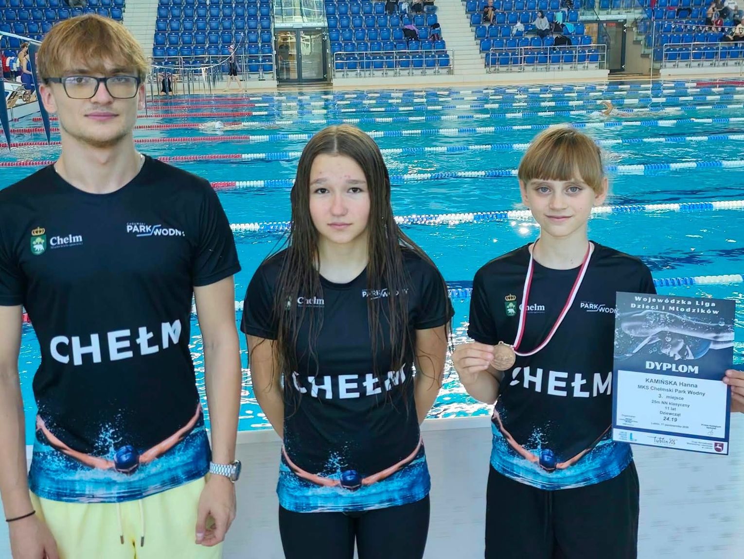 Chełmski Park Wodny na podium w Lublinie