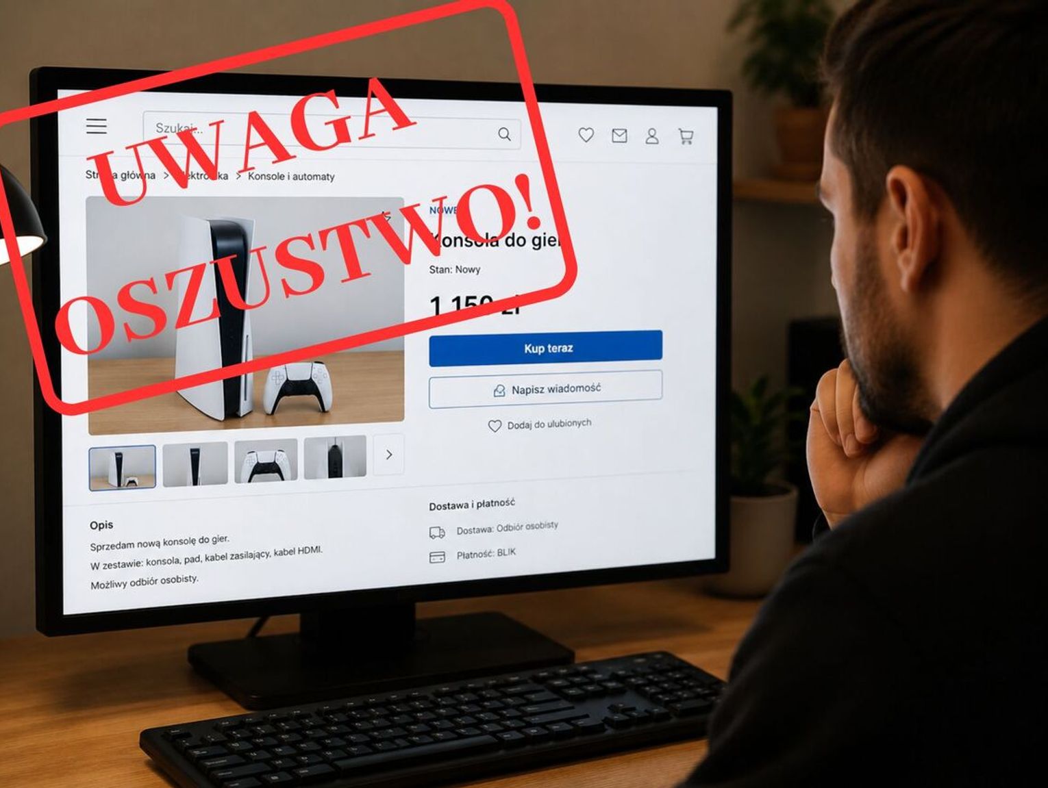 Cyberprzestępcy atakują w Krasnymstawie, mieszkańcy tracą oszczędności
