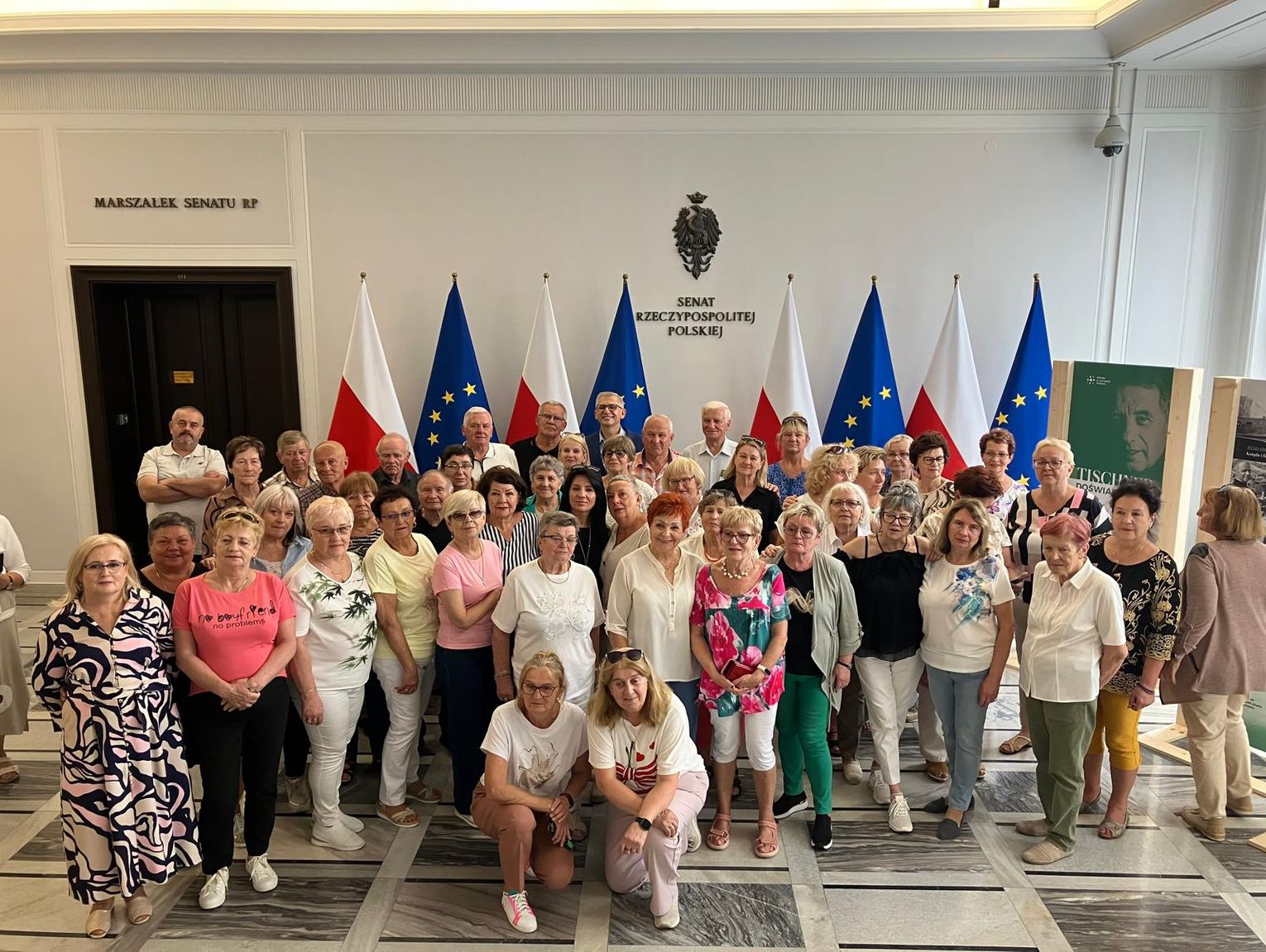 Emeryci z Chełma z wizytą w polskim Parlamencie [ZDJĘCIA]