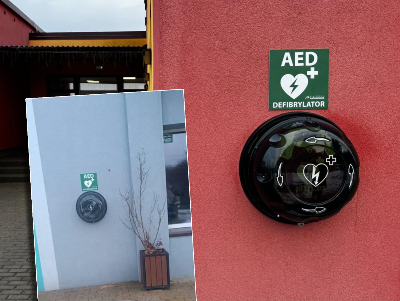 Defibrylatory w Hańsku i Dubecznie „wyszły” zza zamkniętych drzwi
